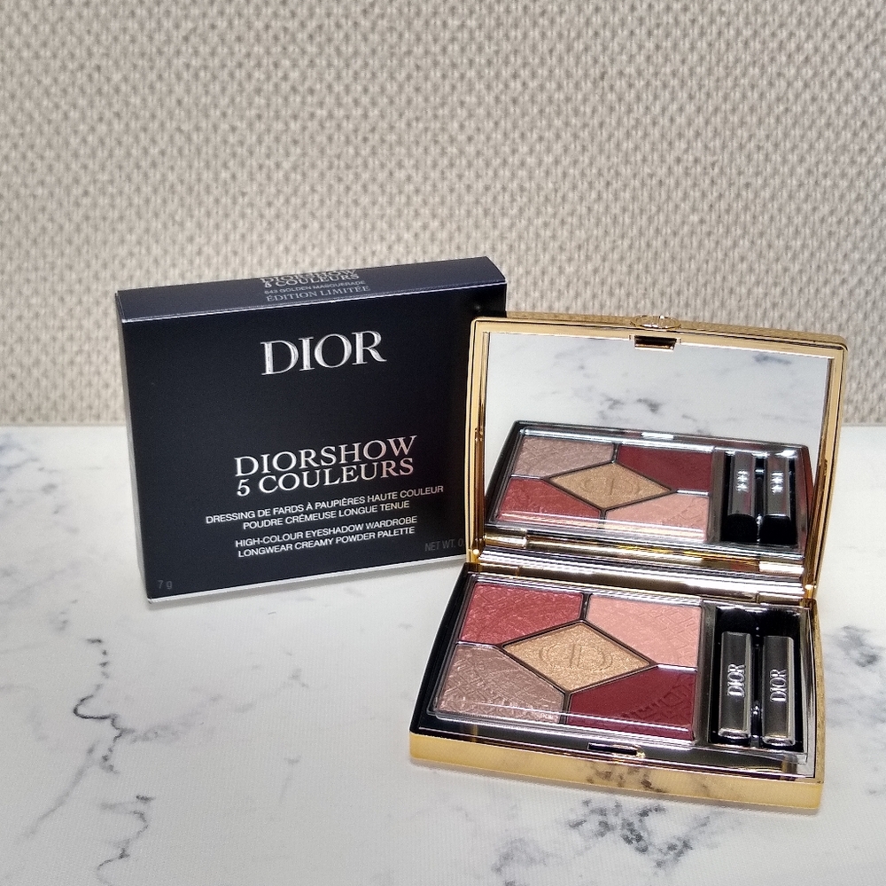 DIOR 5 Couleurs  2024 Holiday 643 Golden Masquerade Eyeshadow Palette New In Box